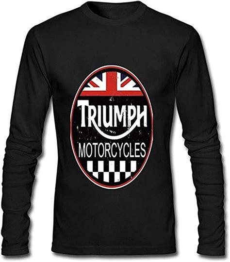 T Shirt Triumph Motorcycles Avec Logo Noir L Amazonfr Vêtements