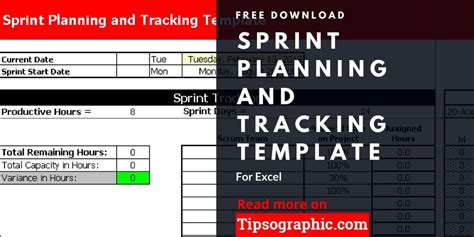 Beautiful Scrum Sprint Planning Excel Template Priority List