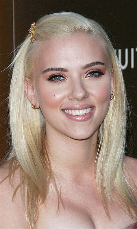 Scarlett Johansson Blonde Hair