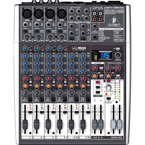 Behringer Xenyx X1204usb 12 Input Usb Audio Mixer With Effects
