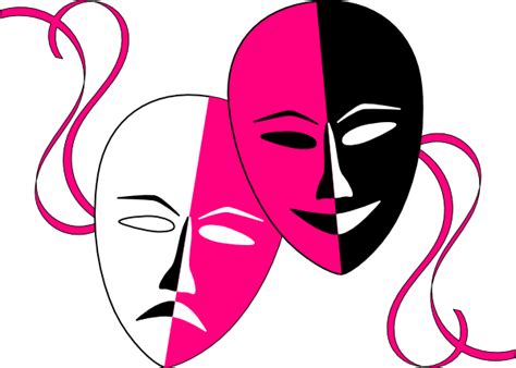 Theater Symbol Masks Clipart Best