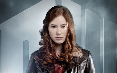 Karen sheila gillan (born 28 november 1987 in inverness, scotland) played the soothsayer in the doctor who television story the fires of pompeii and amy pond between series 5 and 7 of doctor who. 1920x1200 Karen Gillan Doctor Who Poster 1080P Resolution ...