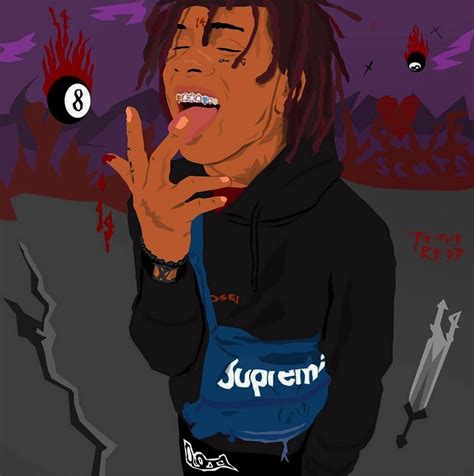 Check out this fantastic collection of trippie redd 14 wallpapers, with 32 trippie redd 14. Pin by Nat Atuan on trip | Trippie redd, Famous dex, Art