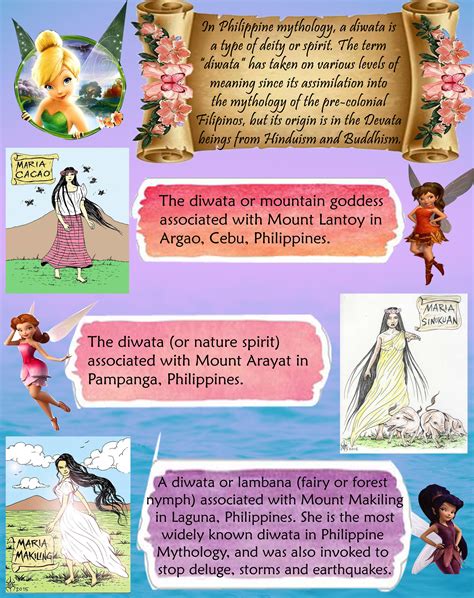 It Is About Diwata Fairy One Of The Mythical Creatures In The