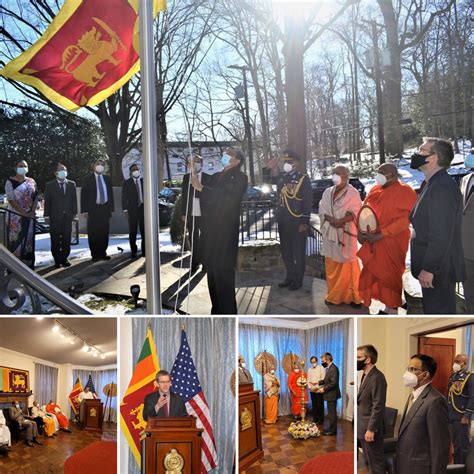 Sl Embassy Washington Dc Celebrates 73rd Independence Day Sri Lanka