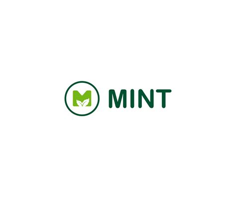 It Company Logo Design For The Letter M Or Word Mint With Mint
