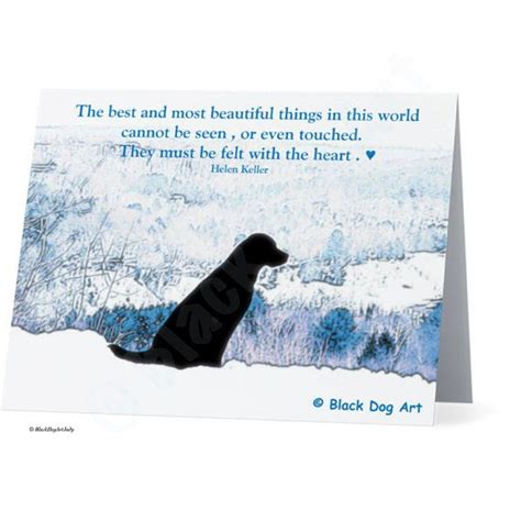 Black Labrador Quote Card 5 12 X 4 Card By Blackdogartjudy Labrador