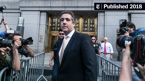 Michael Cohen Says He Arranged Payments To Women At Trumps Direction
