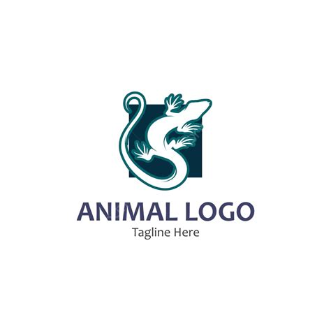 Diseño De Logotipo Con Reptiles Incluido Un Gecko De Salamandra Lagarto