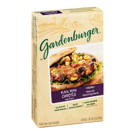 Gardenburger Veggie Burgers Black Bean Chipotle 4 Ct Reviews 2020