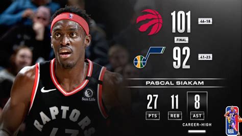 Jazz 119 | clippers 131. NBA 2019-2020 Toronto Raptors vs Utah Jazz Fast ...