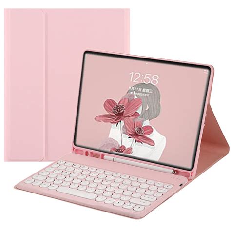 Buy Ipad Mini 6th Generation 2021 83 Inch Keyboard Case Cute Round Key
