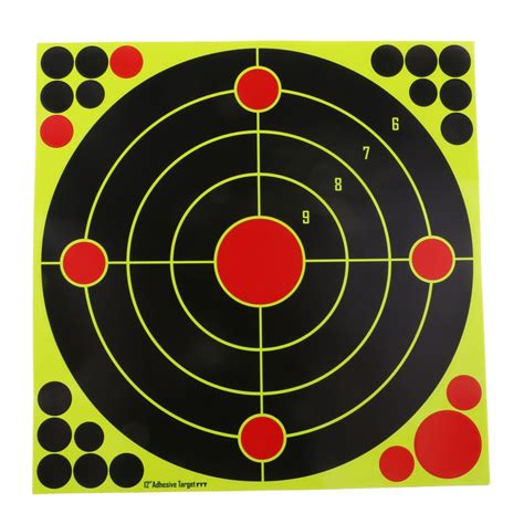 Splatterburst Targets 8in Stickandsplatter Reactive Self Adhesive Shooting Targets Sporting Goods