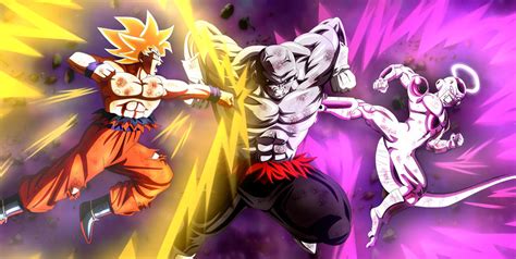 Goku Y Freezer Vs Jiren By Lucario Strike On Deviantart