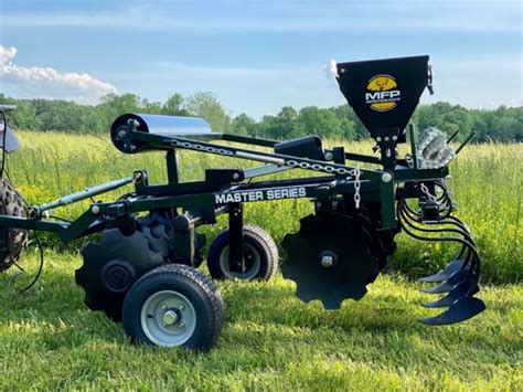 Plotmaster Universal Atvutv Cultipacker W Discs Seeder And Heavy
