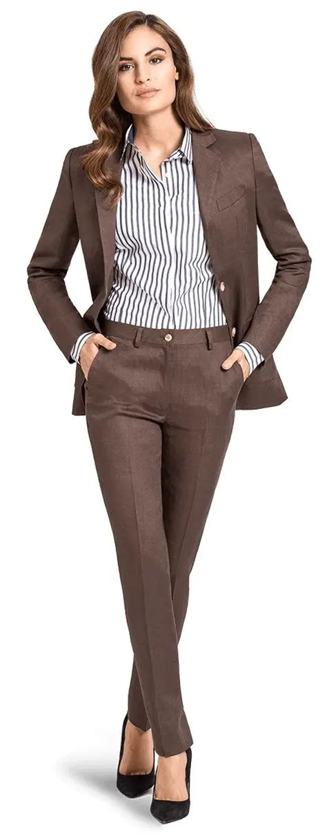 Women Pant Suits 2 Piece Western Style Formal Business Suits Ol Suits