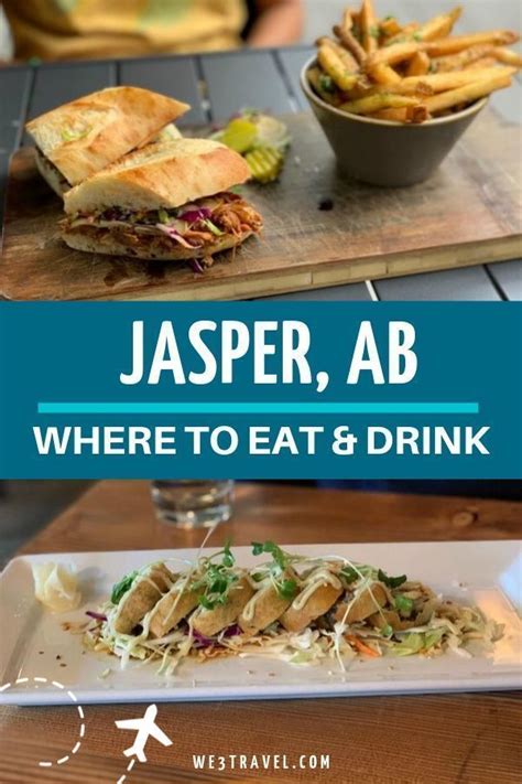 Where to Eat in Jasper National Park | Jasper national park, Alberta, Food