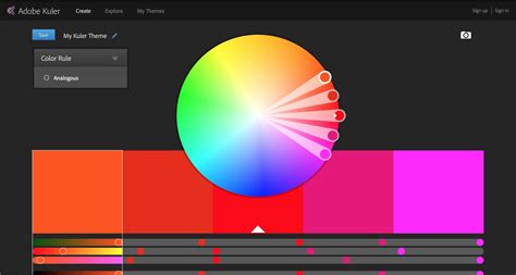 Color Wheel A Color Palette Generator Color Palette Generator Color