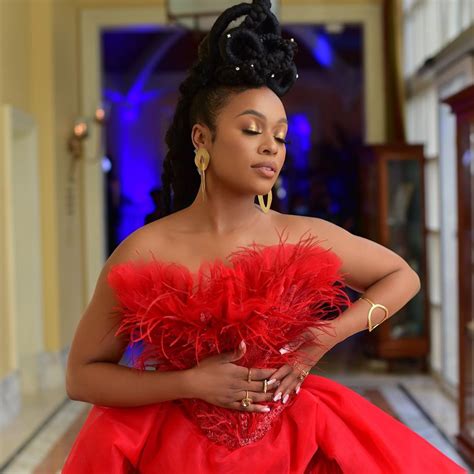 Nomzamo Mbatha Wore 4 Head Turning Gowns To Host The Miss South Africa
