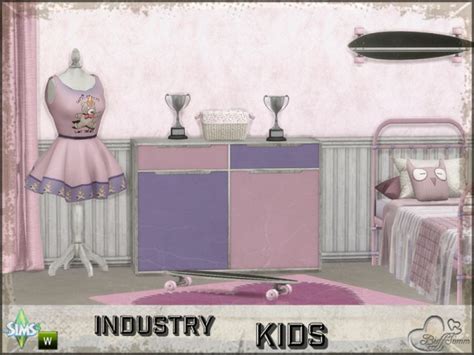 The Sims Resource Kids Room Industry By Buffsumm • Sims 4 Downloads