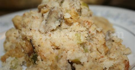 Deep South Dish Southern Cornbread And Oyster Dressing Stuffing