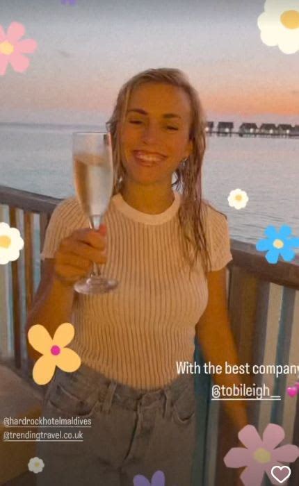 Strictly Star Rose Ayling Ellis Shares Snap Of Best Company On Maldives Getaway Following