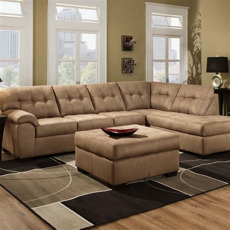 Simmons Upholstery Velocity Sectional Sectional Sofas Living Room