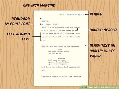 How To Format A Manuscript Steps With Pictures Wikihow