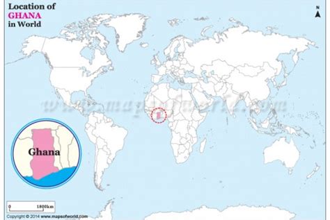 Buy Ghana Location On World Map
