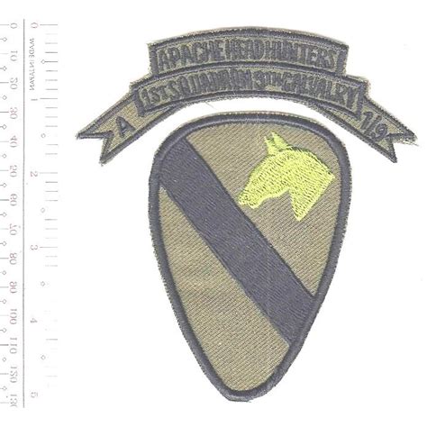 Airborne Us Army Vietnam 1st Air Cavalry Division 9th Recon Squadron