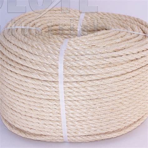 Natural Sisal Fibre Rope Three Strand From Absolute Industrial Ltd Uk