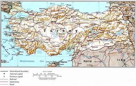 Es gibt aber auch viel neues zu entdecken, zu lernen und zu teilen. Landkarte Türkei (Reliefkarte) : Weltkarte.com - Karten ...