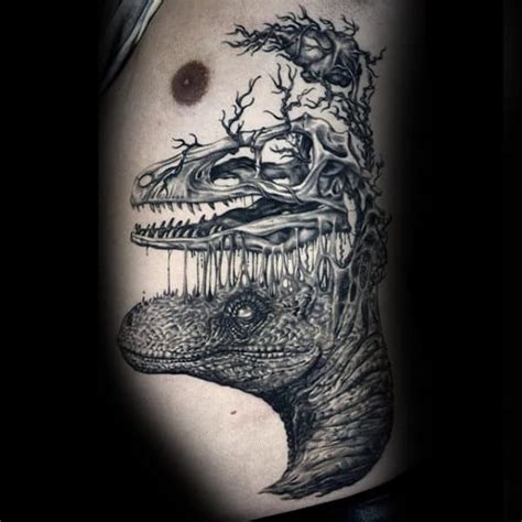 90 Dinosaur Tattoo Designs For Men - Prehistoric Ink Ideas