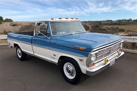 No Reserve 1968 Ford F 250 Camper Special For Sale On Bat Auctions