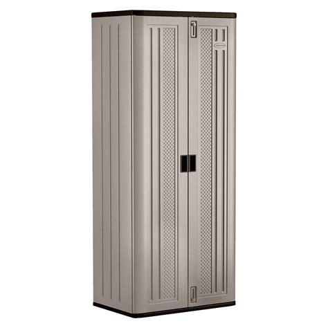 Suncast Tall Garage Or Utility Storage Cabinet Image 1 Of 3 Tall