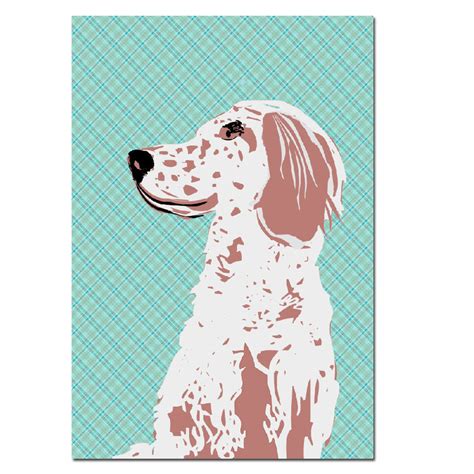 English Setter Dog Art Wall Art English Setter Print Dog Breed