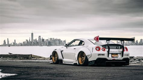 3840x2160 Nissan Gtr In New York 4k Hd 4k Wallpapersimages