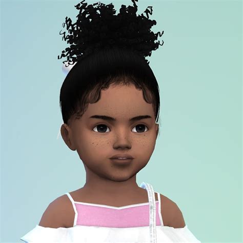 Pin By Joeli Cactus On Sims In 2021 Toddler Hair Sims 4 Sims 4 Curly