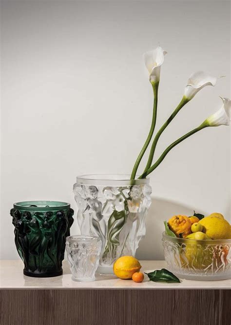 Lalique Bacchantes Vase In Clear Crystal For Sale At 1stdibs