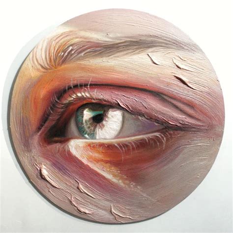 Artist Fills Miniature Wooden Panels With Expressive Portraits Of Eyes