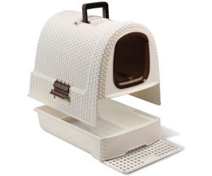 Buy Curver Rattan Cat Litter Box White from £41.49 (Today) – Best Deals