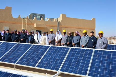 الطاقة هي القدرة على القيام بعمل ما. الفهيد يفتتح مشروع الطاقة الشمسية بالكلية التقنية بحائل - صحيفة عين الحقيقة الاخبارية