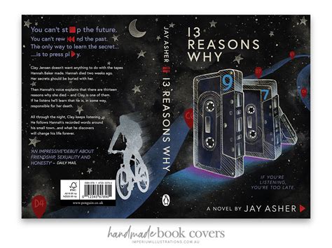 13 Reasons Why Book Cover Design By Alanna Rance On Dribbble
