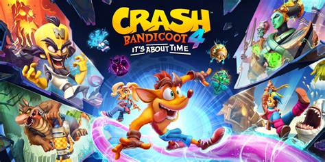 Crash Bandicoot 4 Its About Time Jeux Nintendo Switch Jeux