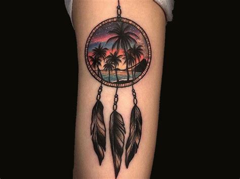 Top More Than Dreamcatcher On Thigh Tattoo In Coedo Com Vn