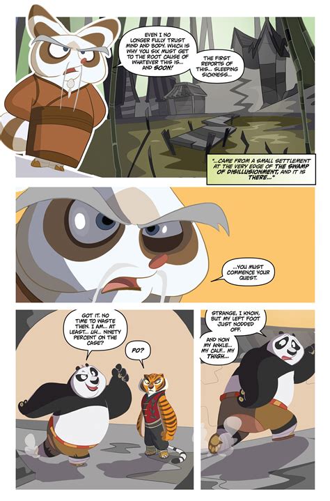 Read Online Dreamworks Kung Fu Panda Comic Issue 1