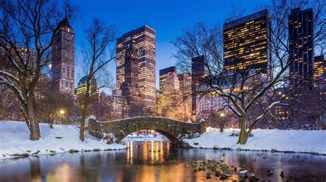 Central Park Christmas Wallpapers Top Free Central Park Christmas