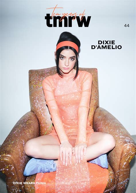 Dixie Damelio Tmrw Magazine 2022 Cover Photoshoot