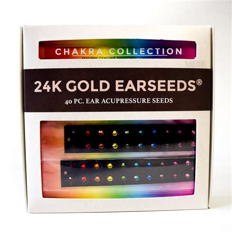 24k Gold Ear Seed Kit With Swarovski Crystals Tamara Tcm