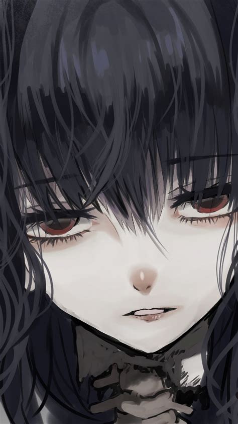 12 Dark Emo Gothic Anime Girl Anime Wallpapers Baka Wallpaper